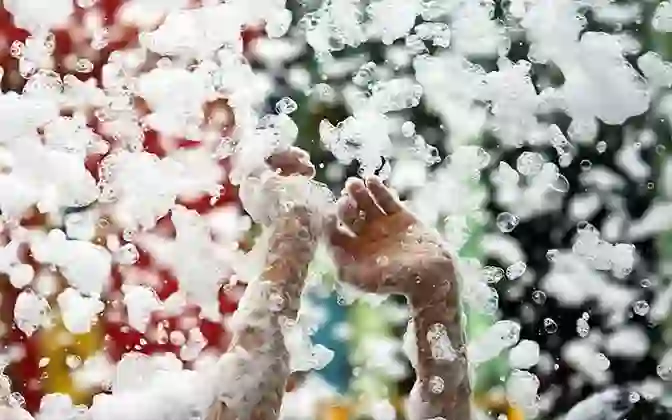 Fiesta de espuma para eventos en Valencia
