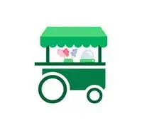 Icono Carritos de Comida